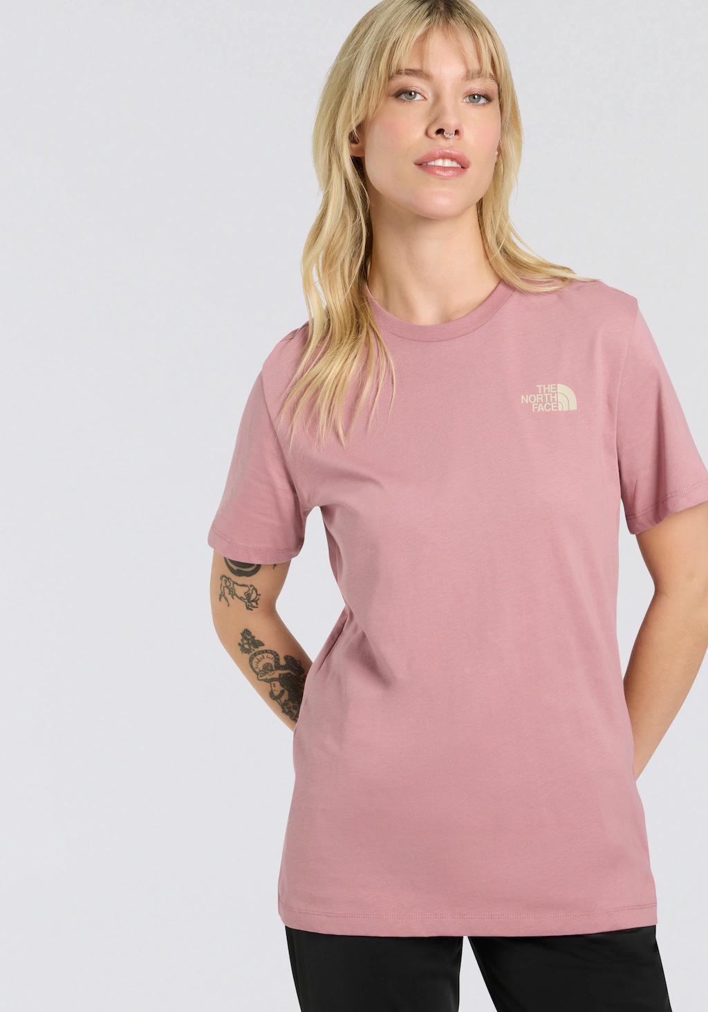 The North Face T-Shirt "W SS BOX NSE RELAXED TEE", (1 tlg.) günstig online kaufen