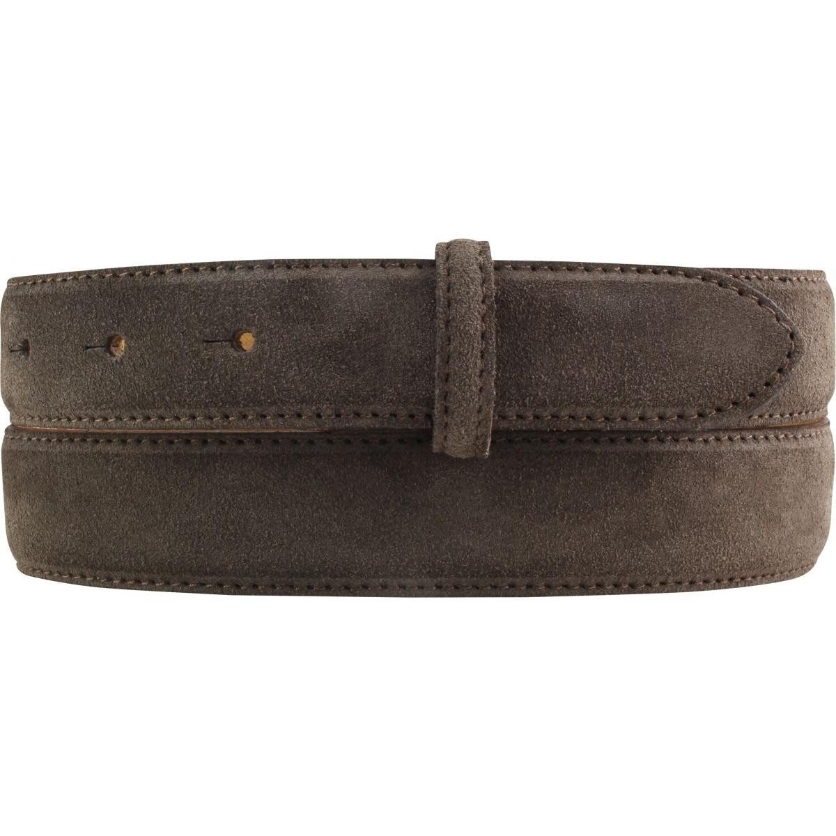 BELTINGER Ledergürtel Gürtel aus Veloursleder ohne günstig online kaufen