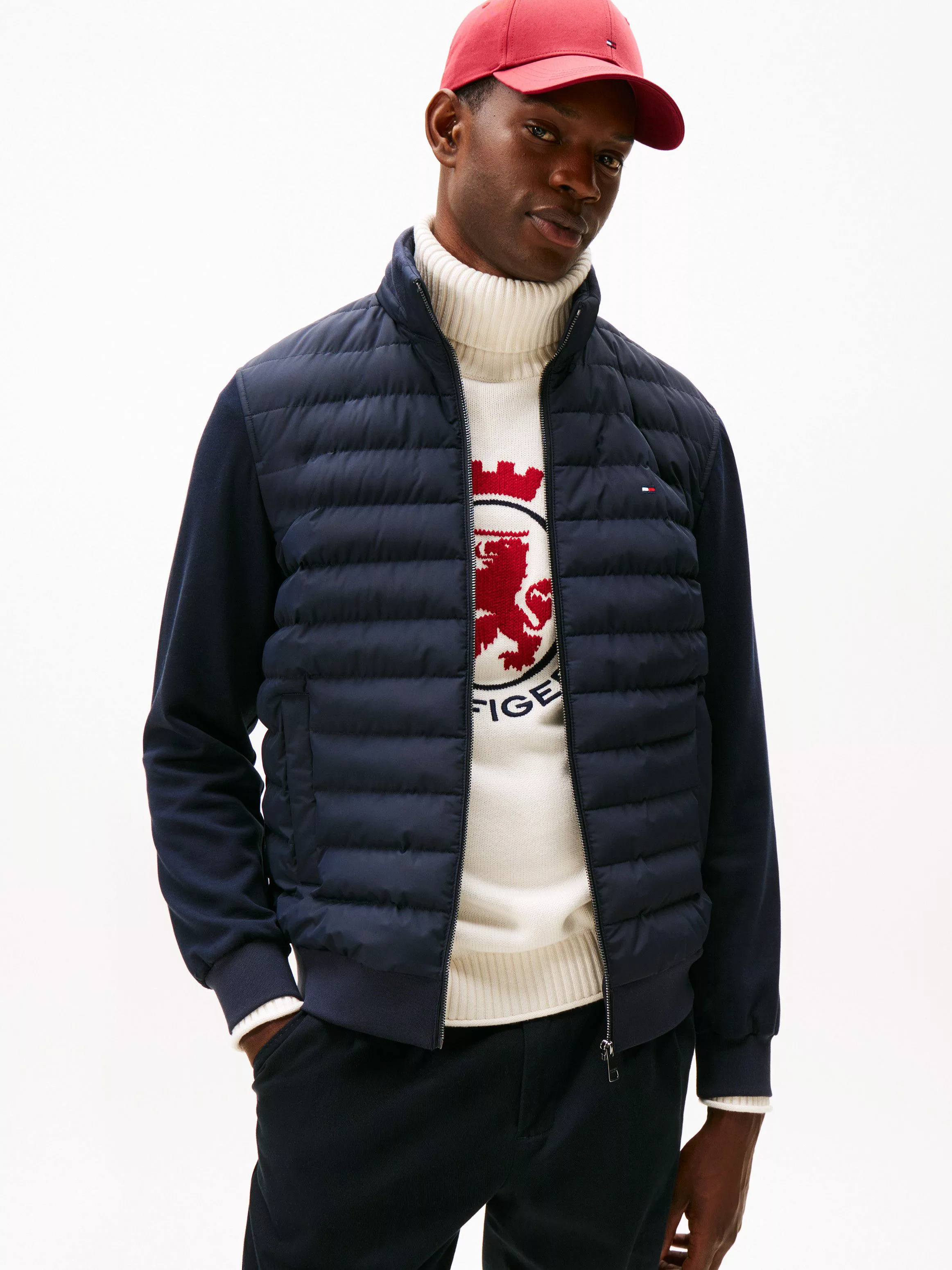 Tommy Hilfiger Kapuzensweatjacke MIX MEDIA HOODED günstig online kaufen