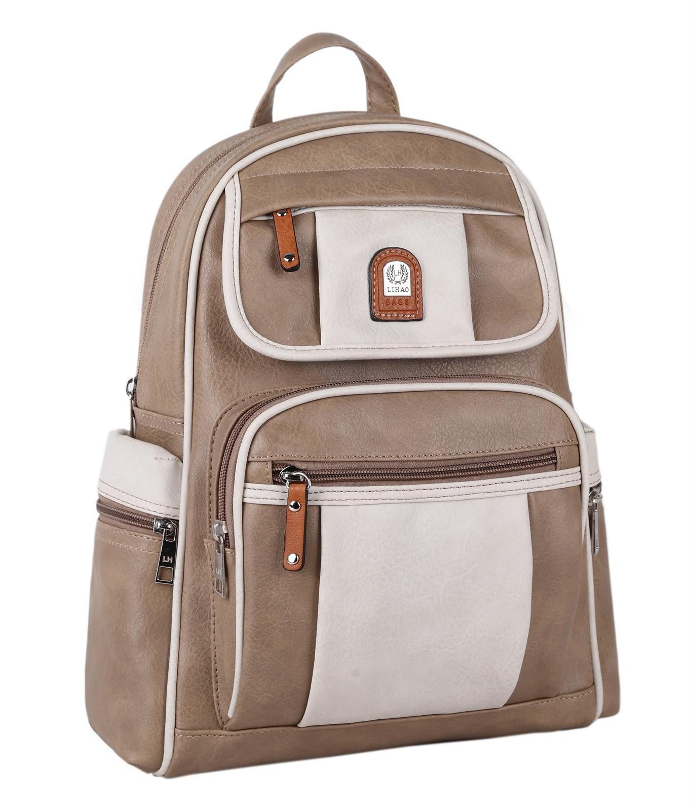 ITALYSHOP24 Rucksack Damen CityRucksack Tasche Umhängetasche, günstig online kaufen