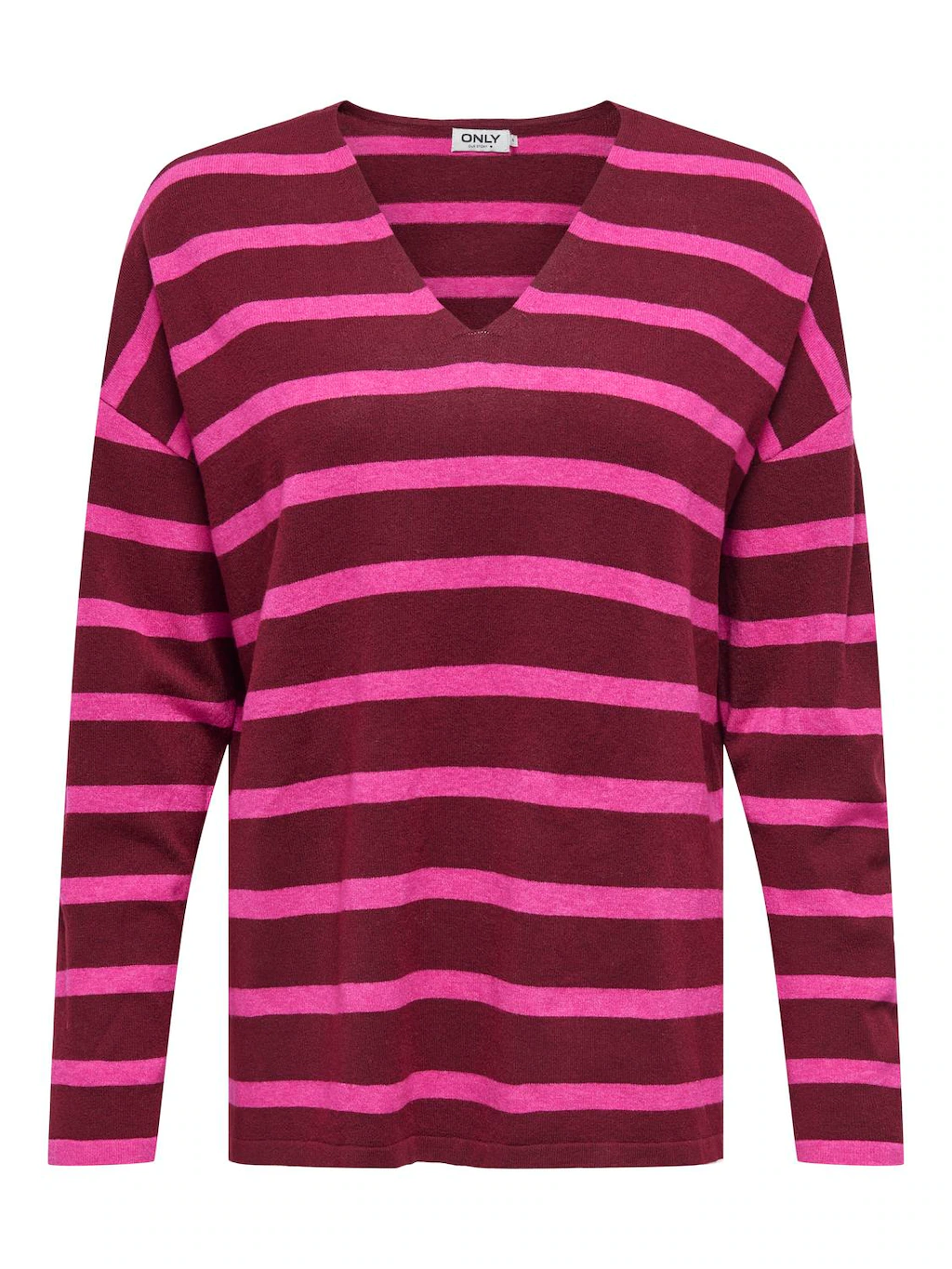 ONLY Strickpullover "ONLAMALIO LIFE LS V-NECK KNT" günstig online kaufen