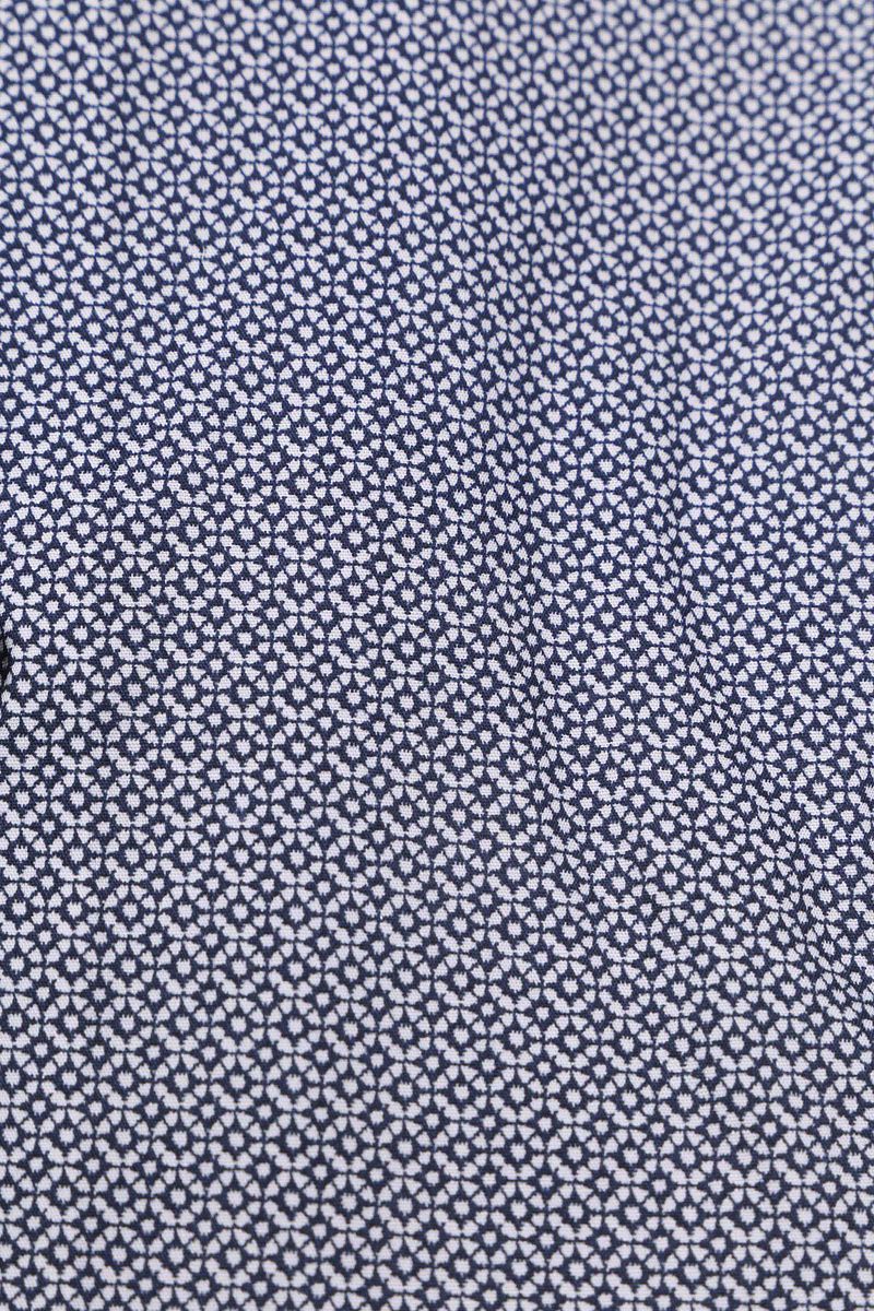 OLYMP Level 5 Hemd Druck Blau - Größe 44 günstig online kaufen