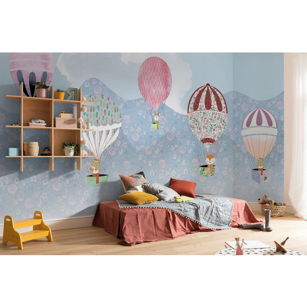 Komar Vliestapete »Digitaldruck Vlies - Happy Balloon - Größe 500 x 250 cm« günstig online kaufen