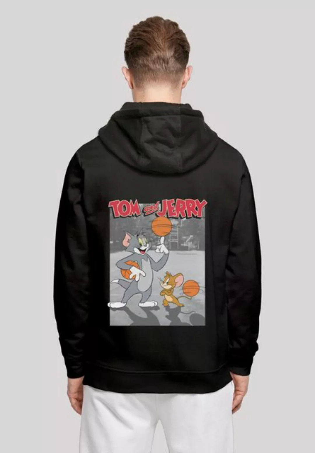 F4NT4STIC Kapuzenpullover Tom und Jerry Basketball Print günstig online kaufen