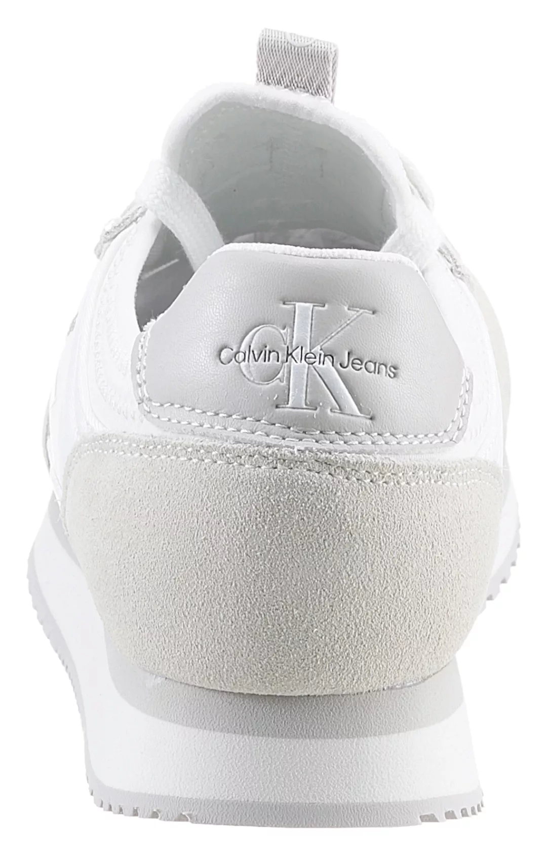 Calvin Klein Jeans Slip-On Sneaker "RUNNER SOCK LACEUP", mit elastischem Ei günstig online kaufen