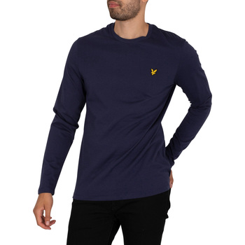 Lyle & Scott  T-Shirt Einfarbiges Langarm-T-Shirt günstig online kaufen