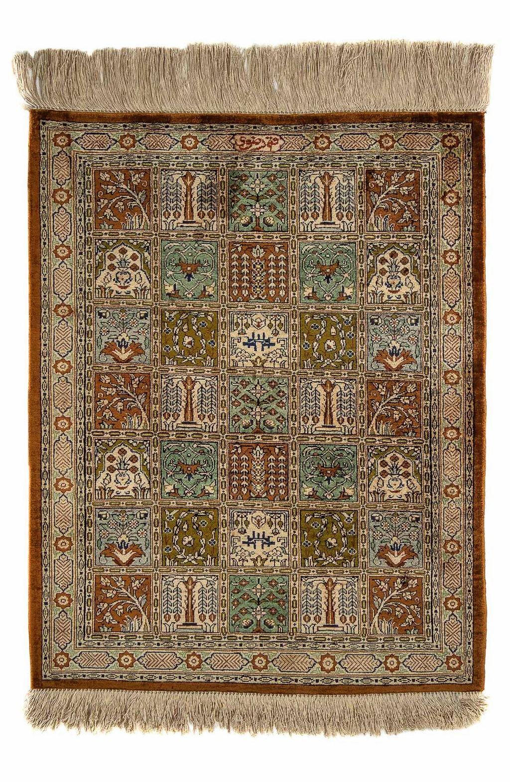 morgenland Orientteppich »Perser - Ghom - 71 x 57 cm - mehrfarbig«, rechtec günstig online kaufen