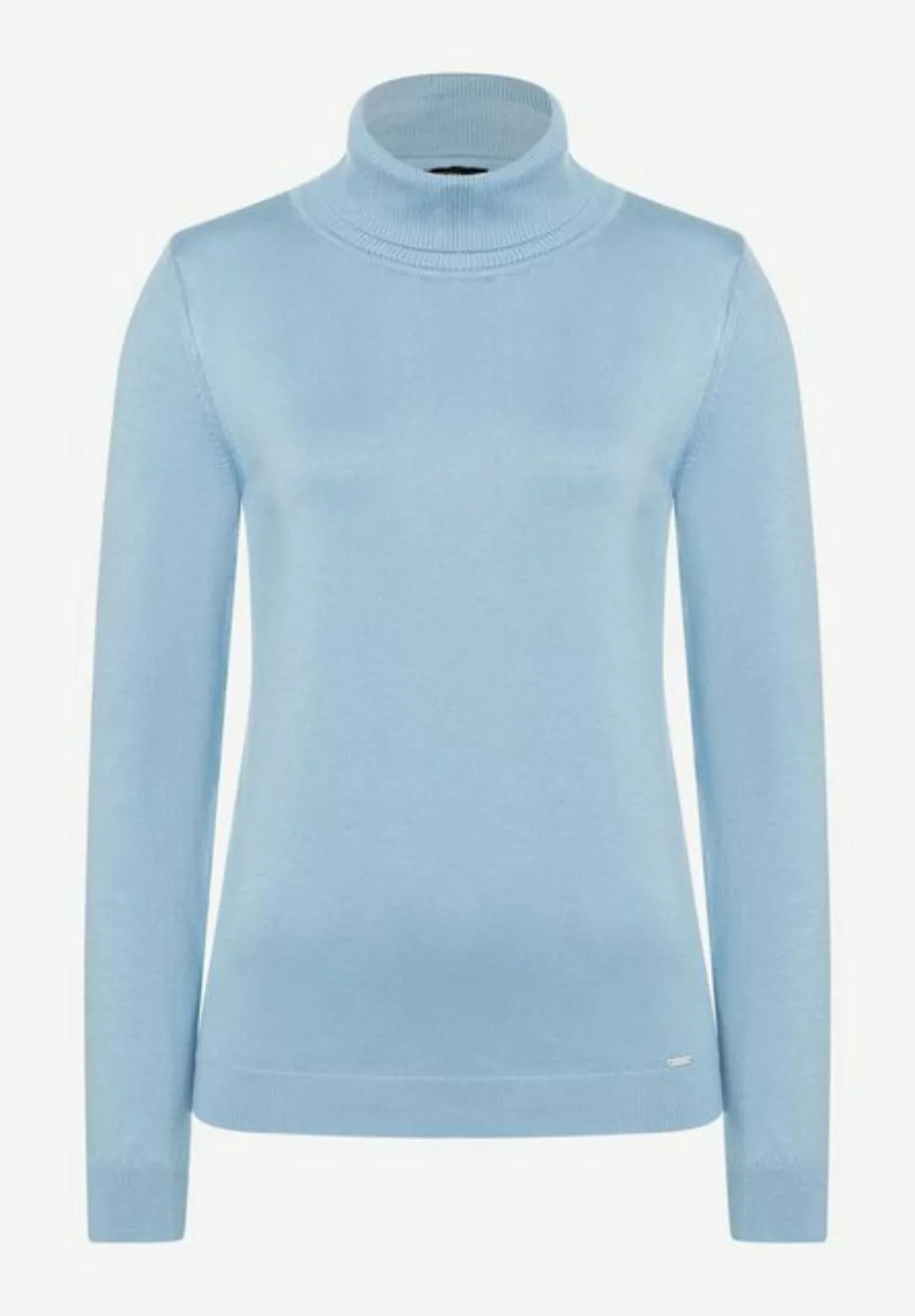 Rollkragenpullover, hellblau, Herbst-Kollektion günstig online kaufen