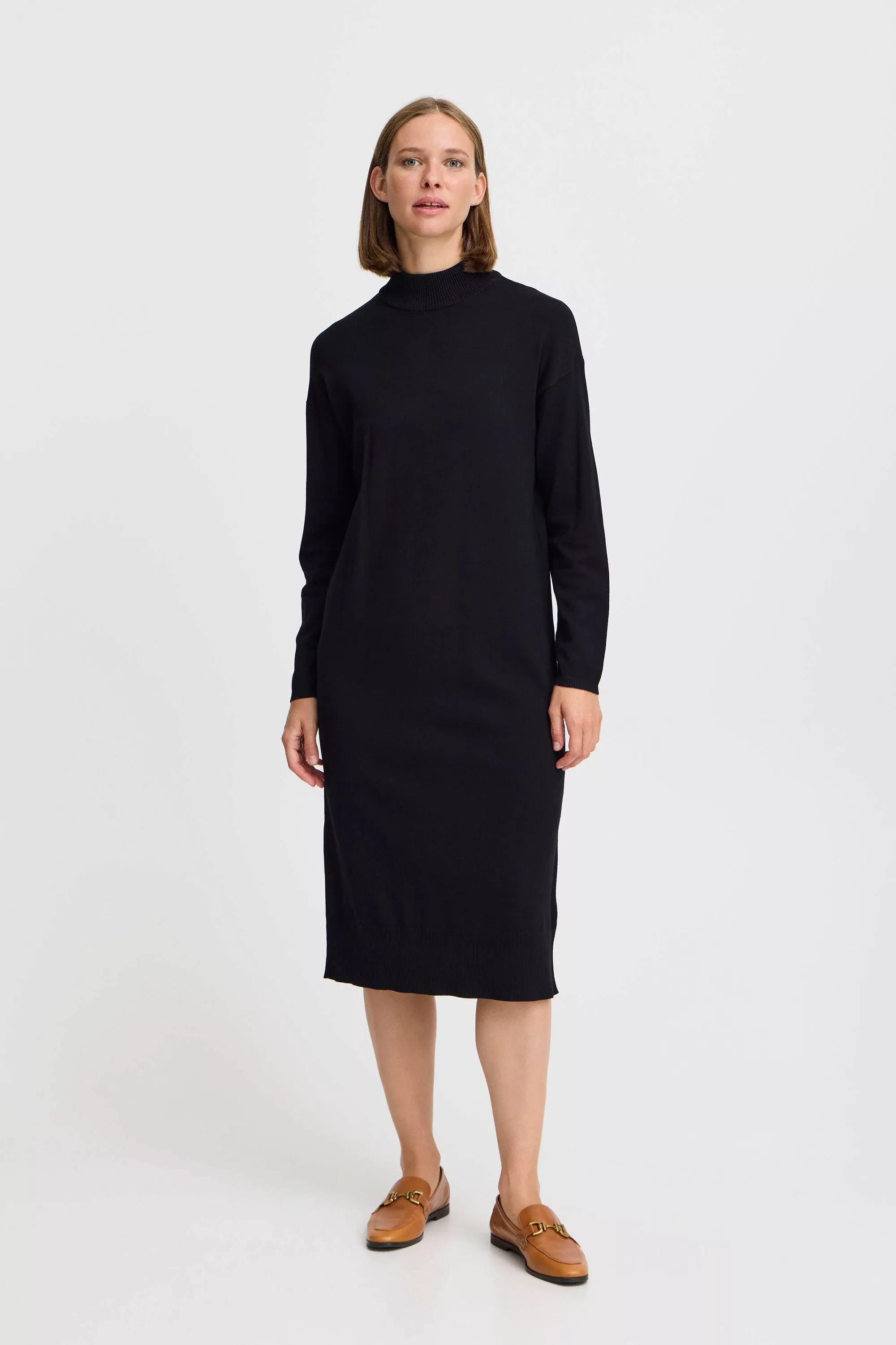 b.young Strickkleid BYMMMORLA TURTLENECK DRESS- wunderschönes Kleid günstig online kaufen