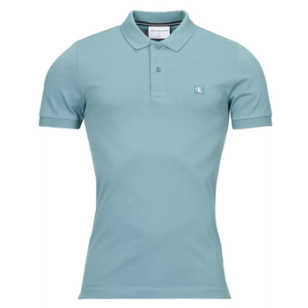 Calvin Klein Jeans Poloshirt CK EMBRO BADGE SLIM POLO mit Logopatch günstig online kaufen