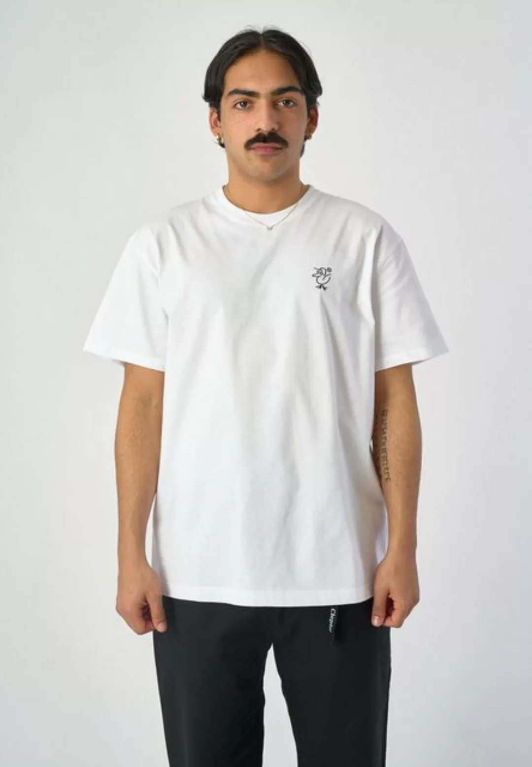 Cleptomanicx T-Shirt Sketch Gull mit lockerem Schnitt günstig online kaufen