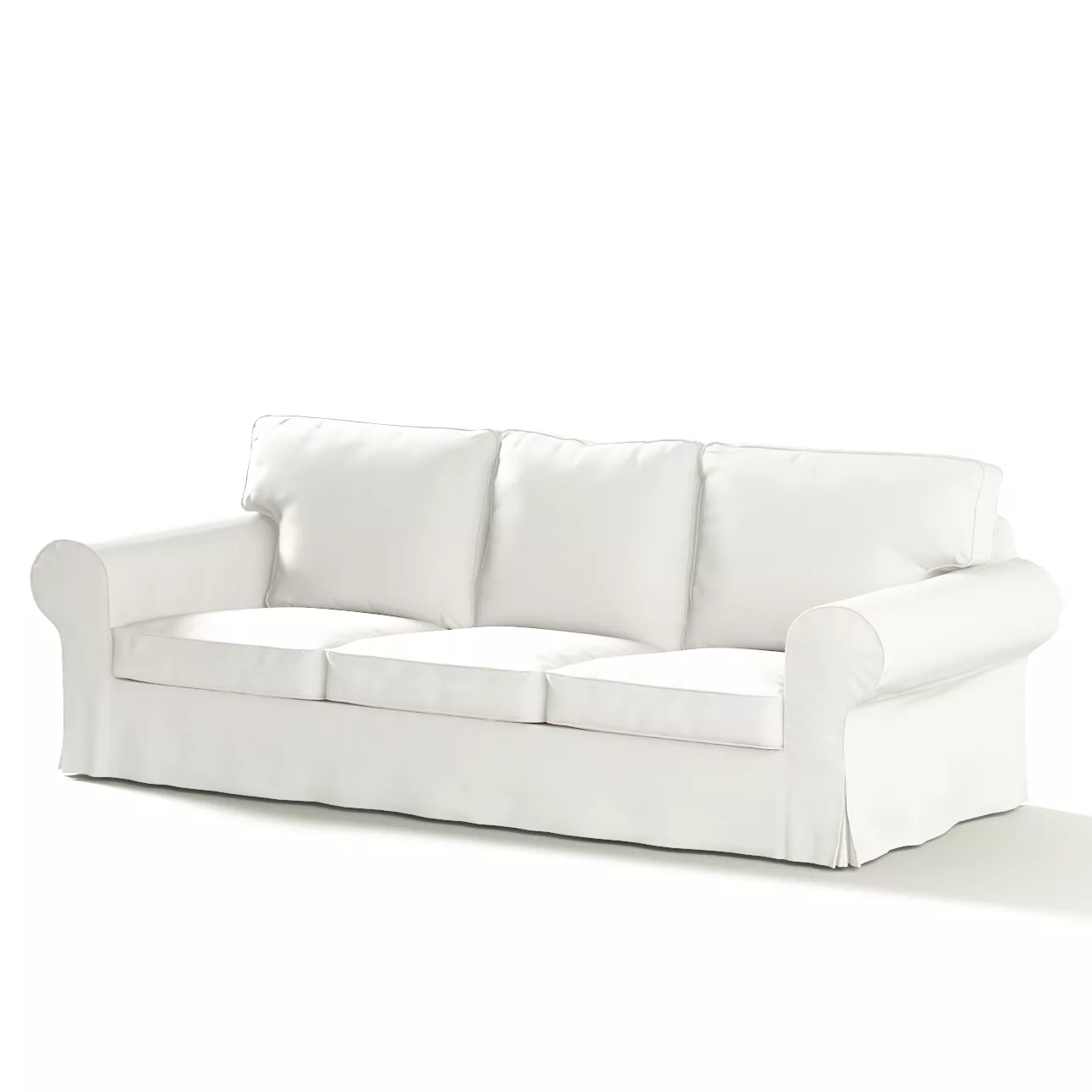 Bezug für Ektorp 3-Sitzer Schlafsofa, ALTES Modell, weiss, Sofahusse Ektorp günstig online kaufen