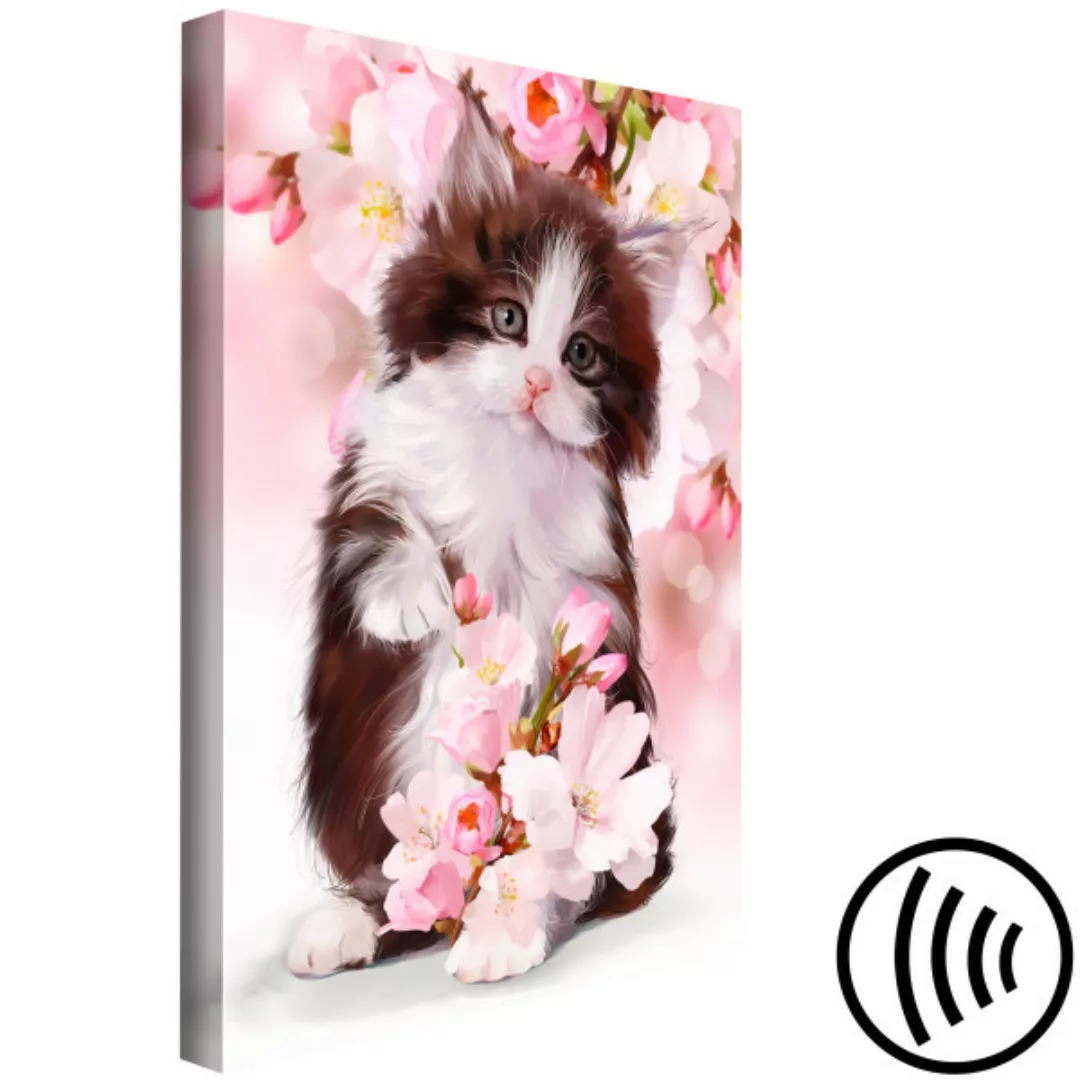Leinwandbild Sweet Kitty (1 Part) Vertical XXL günstig online kaufen