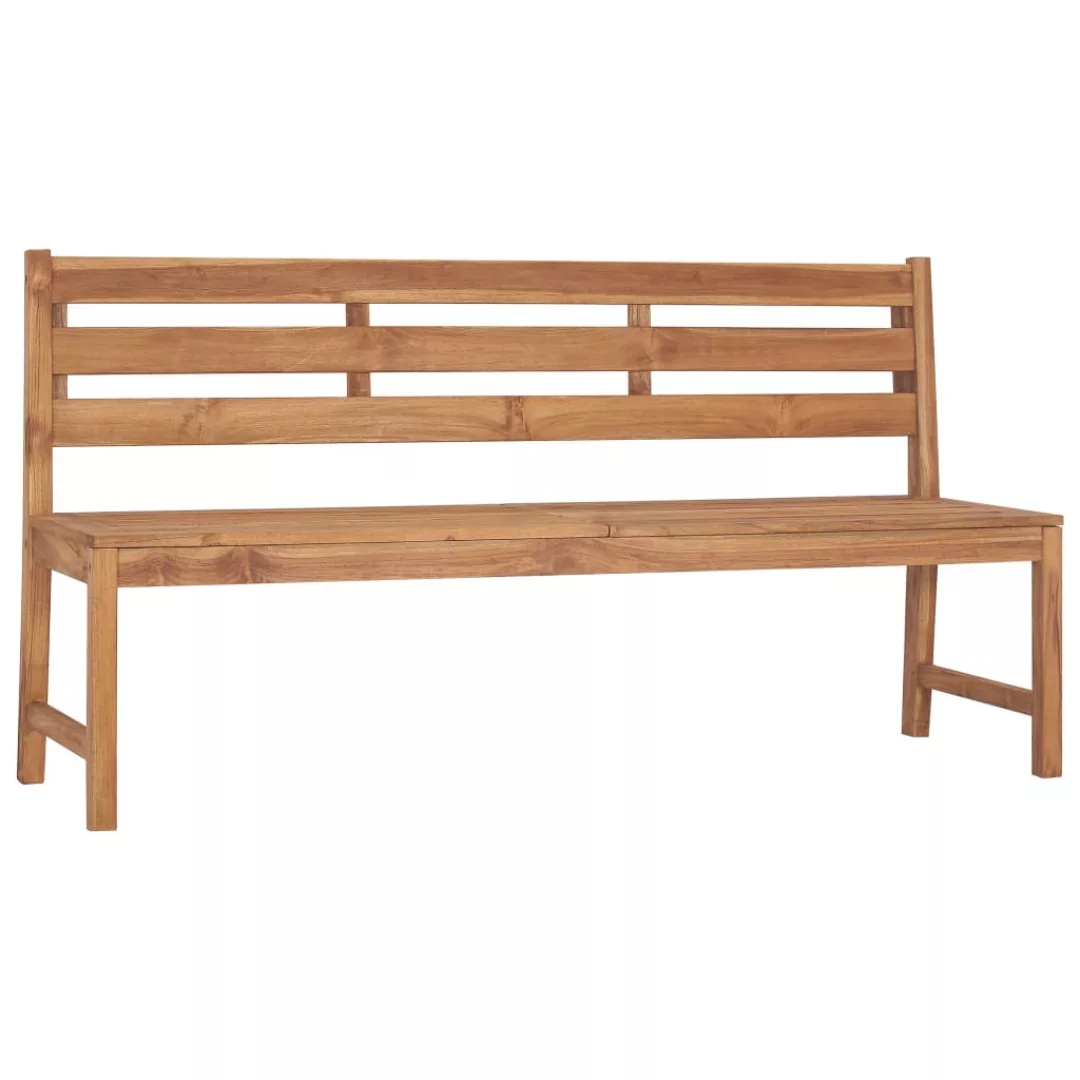 Gartenbank 170 Cm Massivholz Teak günstig online kaufen