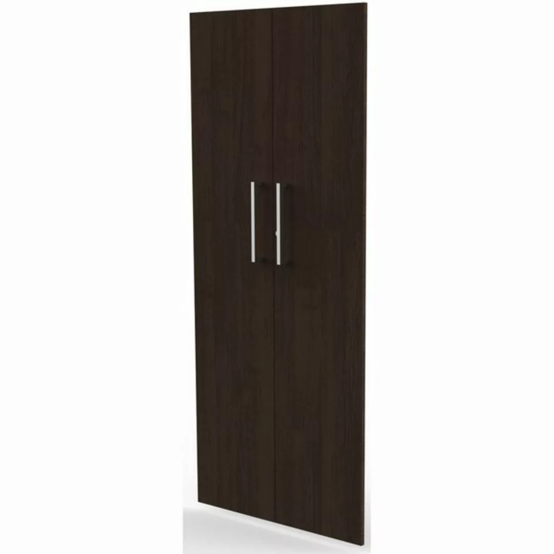 KERKMANN Aktenschrank Vorbautüren Aveto 5OH Set Breite 760mm wenge. günstig online kaufen