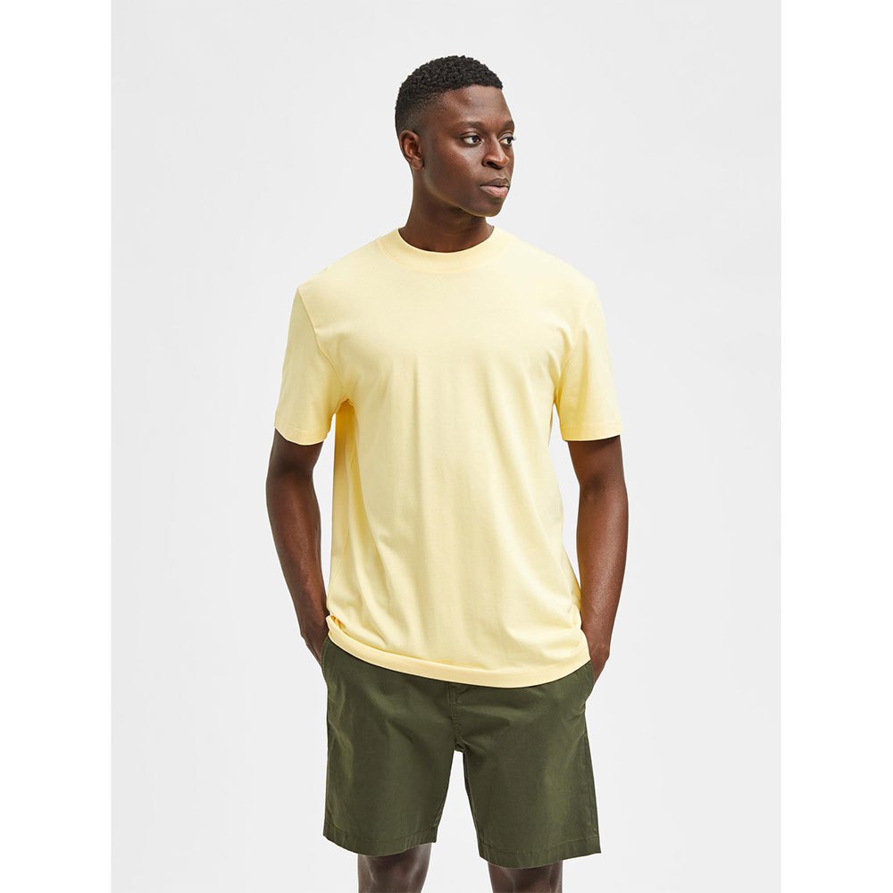 Selected Relax Colman Kurzarm O Hals T-shirt L Sunlight günstig online kaufen