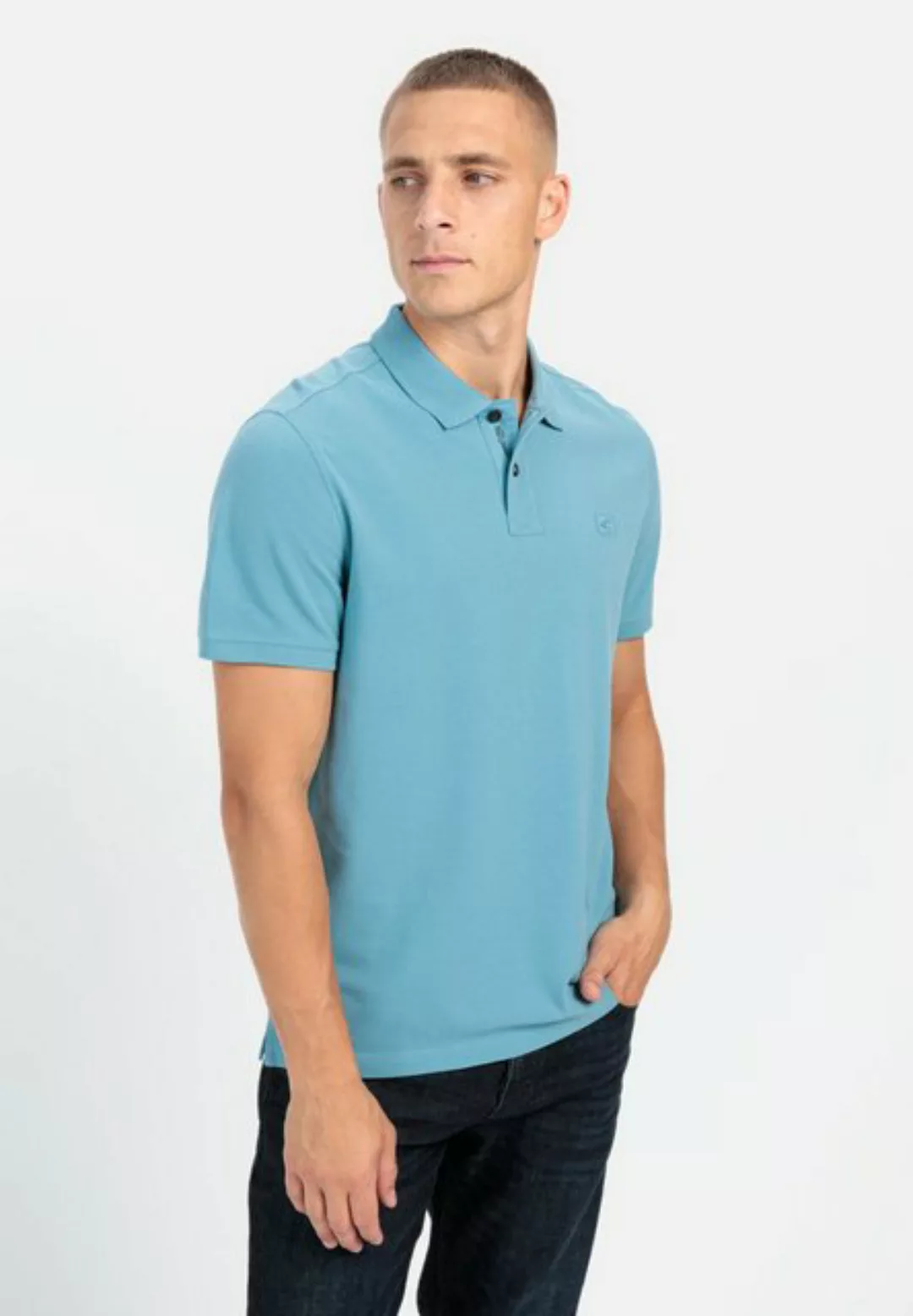 camel active Poloshirt aus reiner Baumwolle Shirts_Poloshirt günstig online kaufen