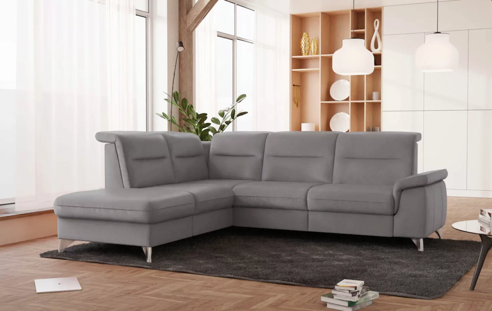 sit&more Ecksofa "Astoria", wahlweise mit motorischer Relaxfunktion günstig online kaufen