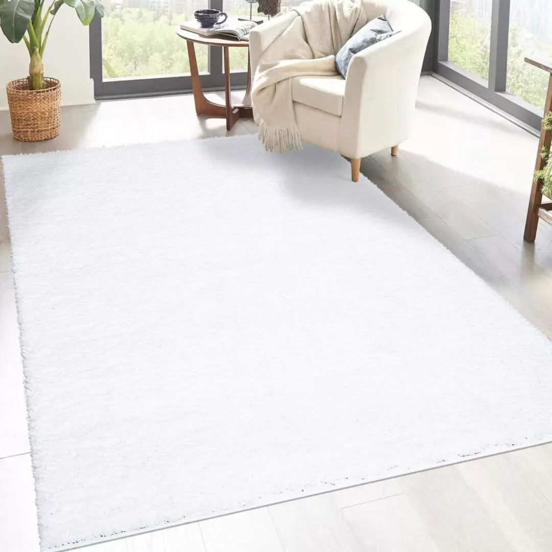 Carpet City Hochflor-Teppich »City Shaggy«, rechteckig, Robuster Langflor T günstig online kaufen