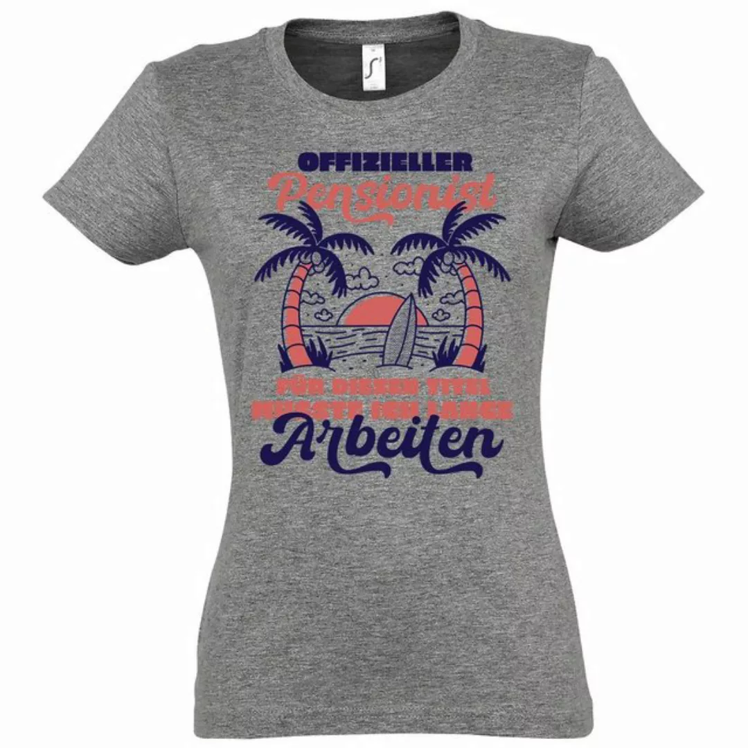 Youth Designz Print-Shirt "Offizieller Pensionist" Damen T-Shirt mit modisc günstig online kaufen