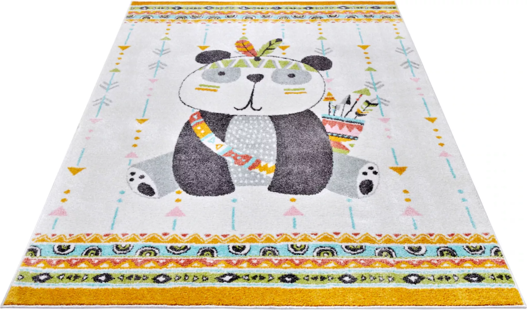 HANSE Home Kinderteppich »Adventures Panda«, rechteckig günstig online kaufen