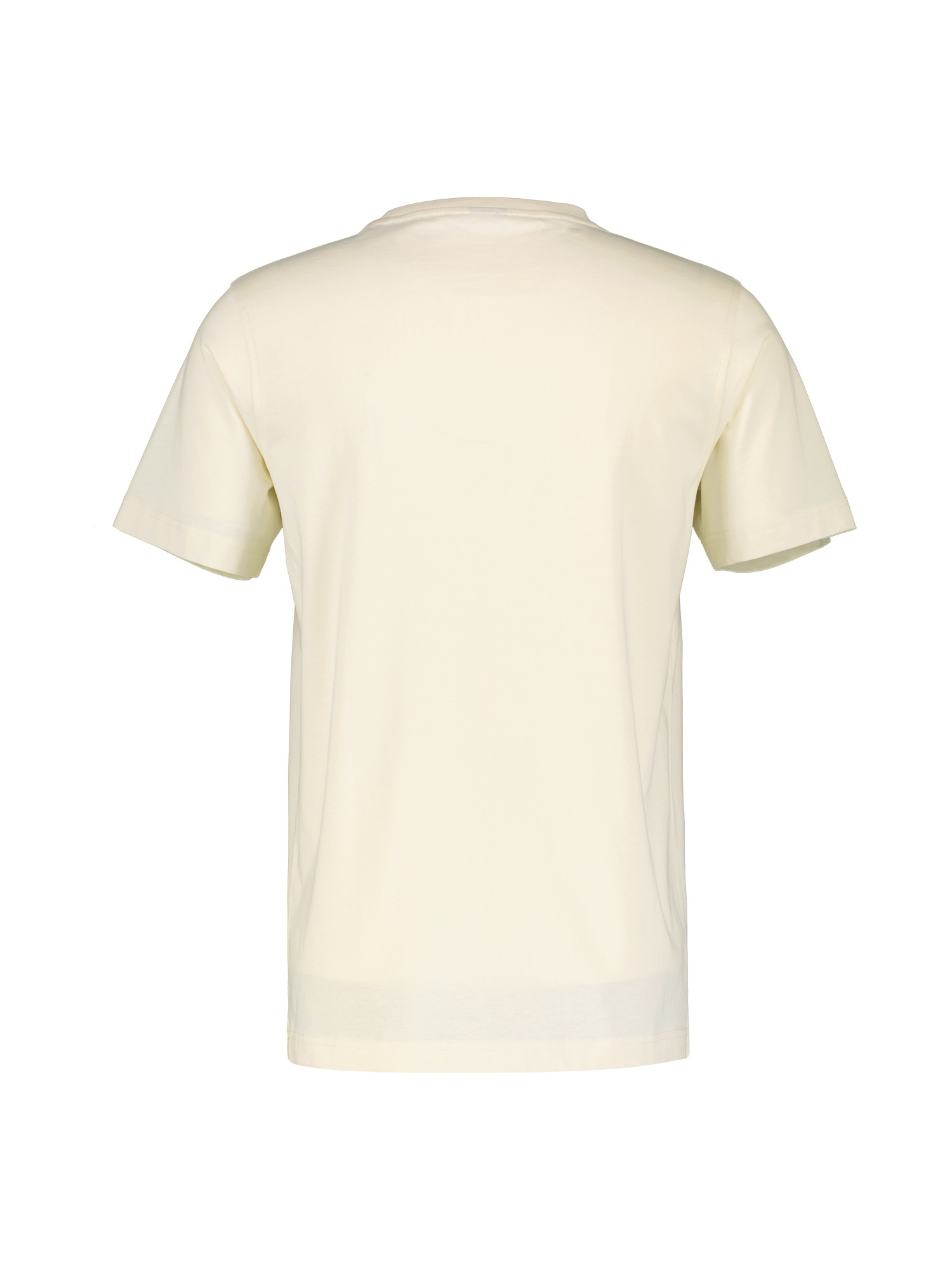 LERROS T-Shirt "LERROS Basic T-Shirt mit Logostitch, unifarben" günstig online kaufen