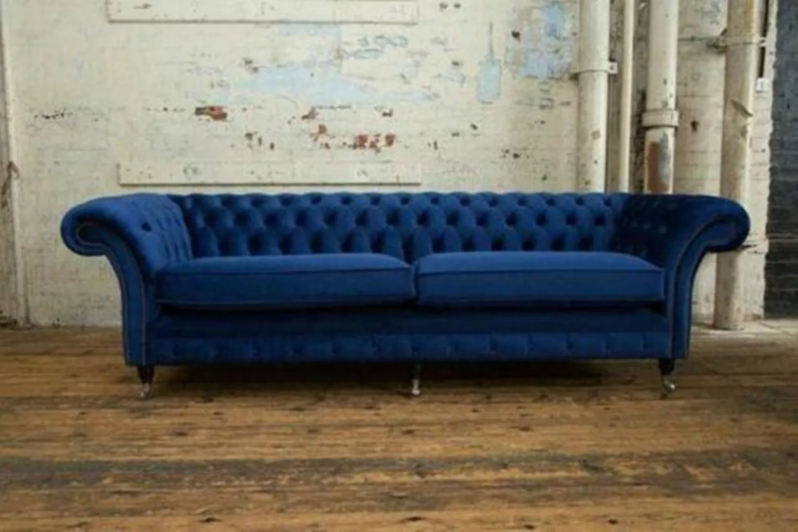 JVmoebel Chesterfield-Sofa, XXL Big Sofa 4 Sitzer Couch Chesterfield Polste günstig online kaufen