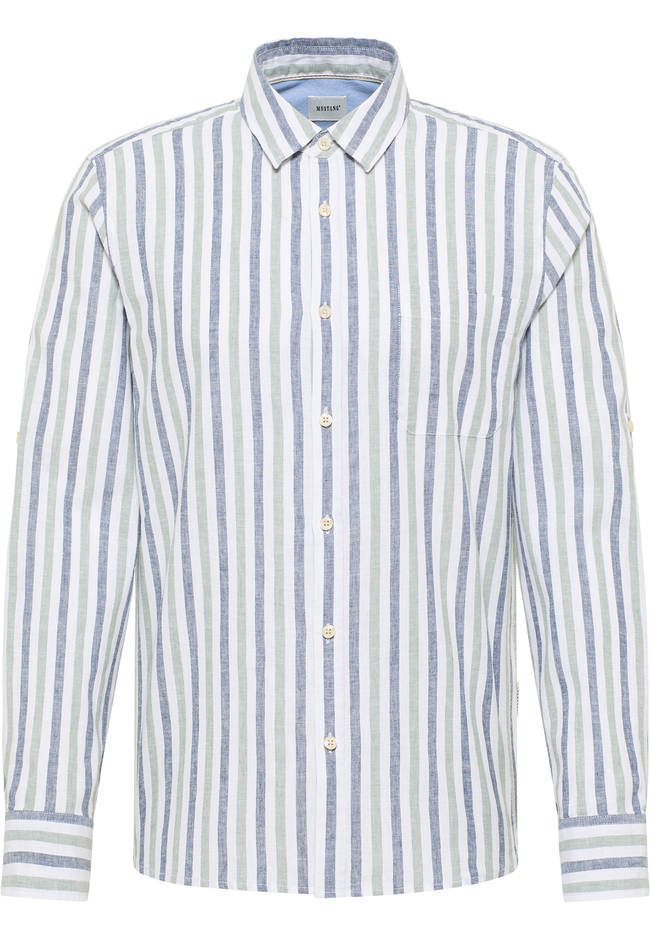 MUSTANG Langarmhemd "Herren Style Rawlins" günstig online kaufen