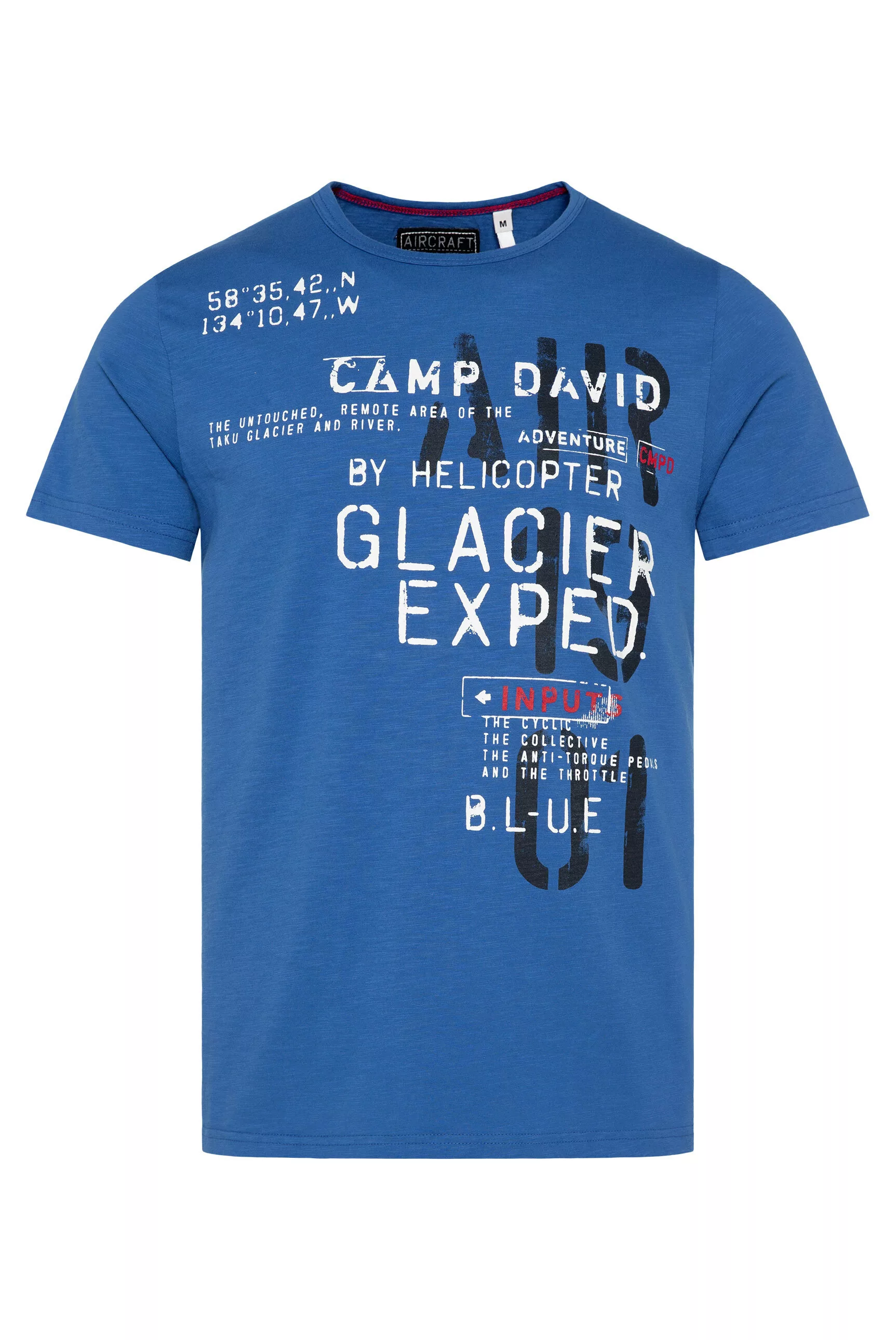 CAMP DAVID Rundhalsshirt, aus Baumwolle günstig online kaufen