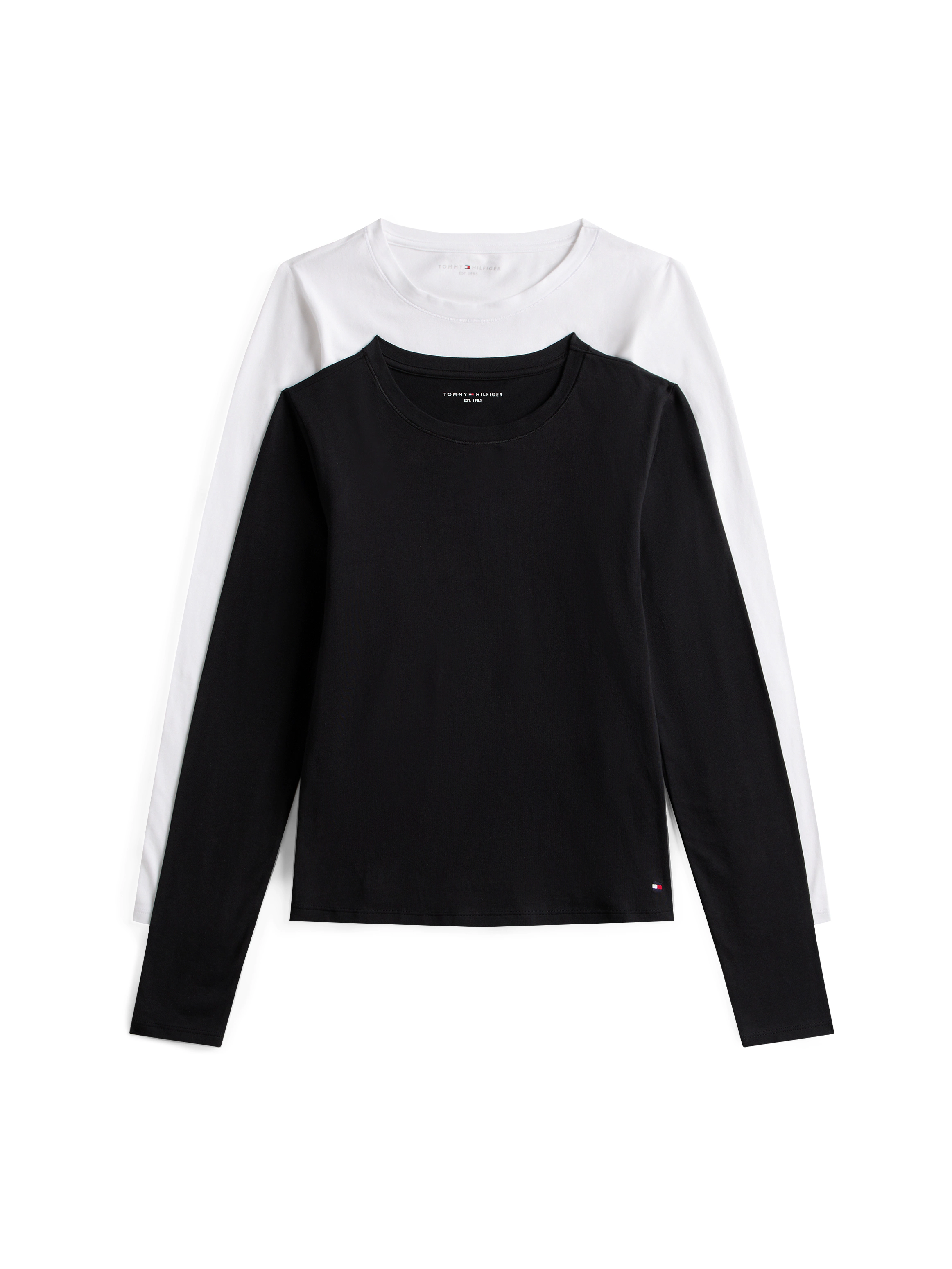 Tommy Hilfiger Underwear Langarmshirt, (Packung, 2 tlg.), Rundhalsausschnit günstig online kaufen
