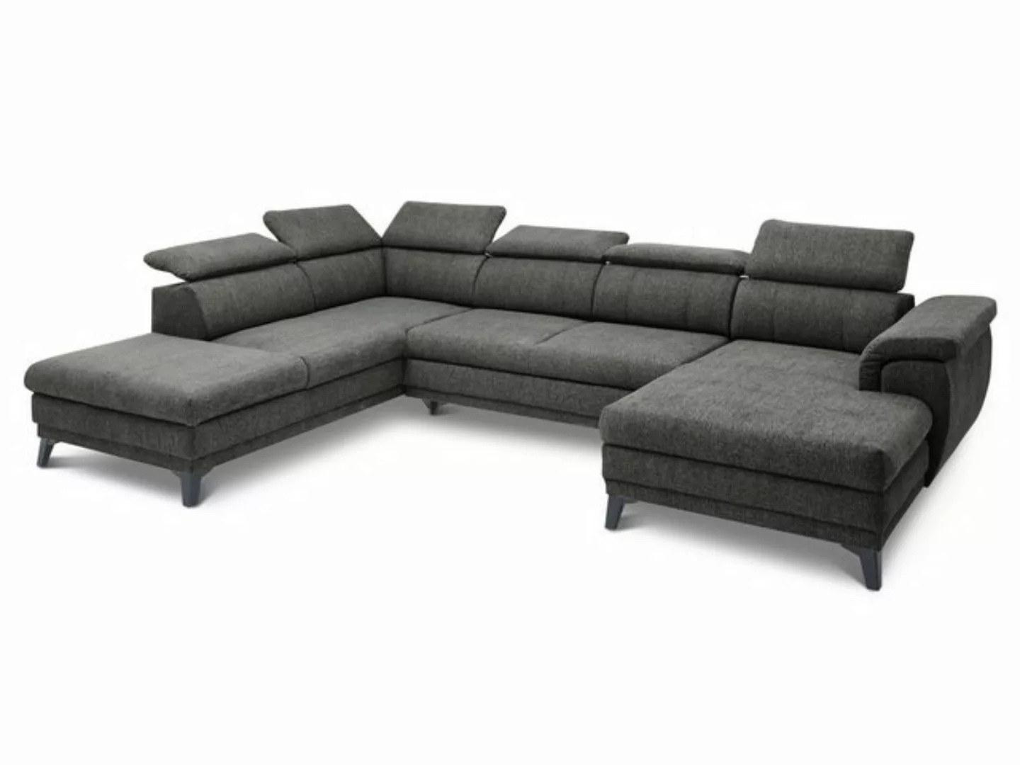 HARPER Polsterecke Polsterecke HARPER BELFAST U-F 231x175 cm grau Ecksofa W günstig online kaufen