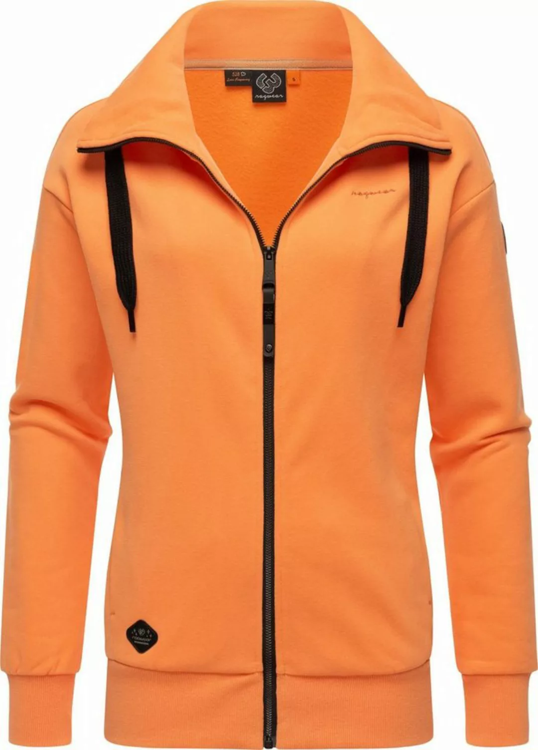 Ragwear Sweatjacke "Shocky", sportliche Damen Zip-Hoodie mit Kordeln günstig online kaufen