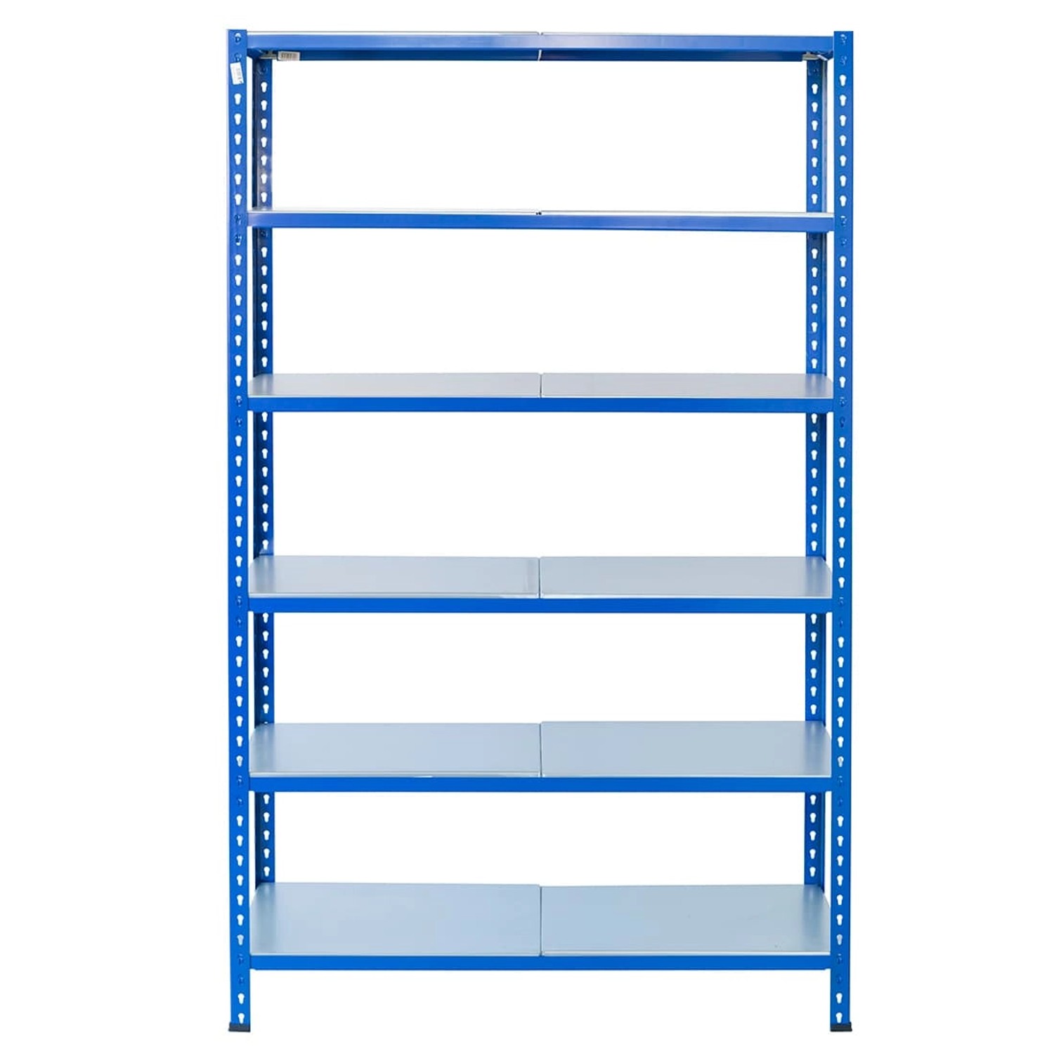 Ar Shelving Steckregal Blau & Verzinkt 200 x 120 x 40 cm 6 Böden 180 kg günstig online kaufen