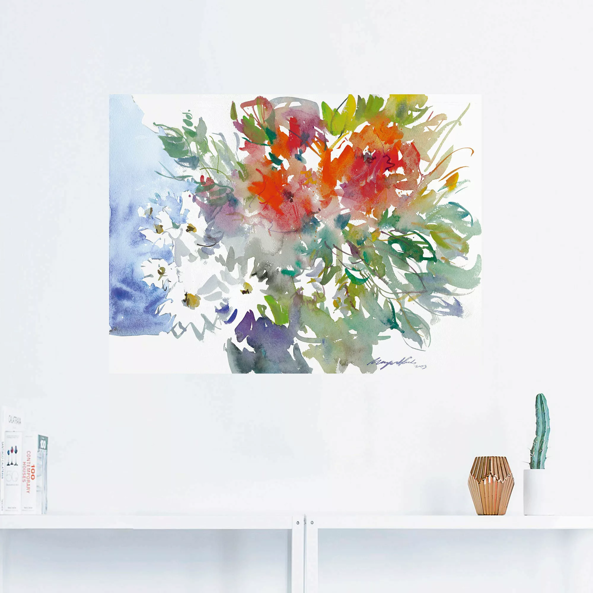 Artland Wandbild "Blumenstrauß II", Blumen, (1 St.) günstig online kaufen