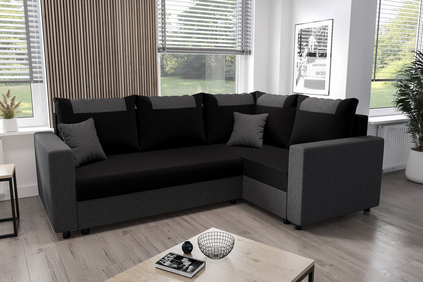 ALTDECOR Ecksofa STARI-PLUS, Couch mit Schlaffunktion, Wohnzimmer - Wohnlan günstig online kaufen