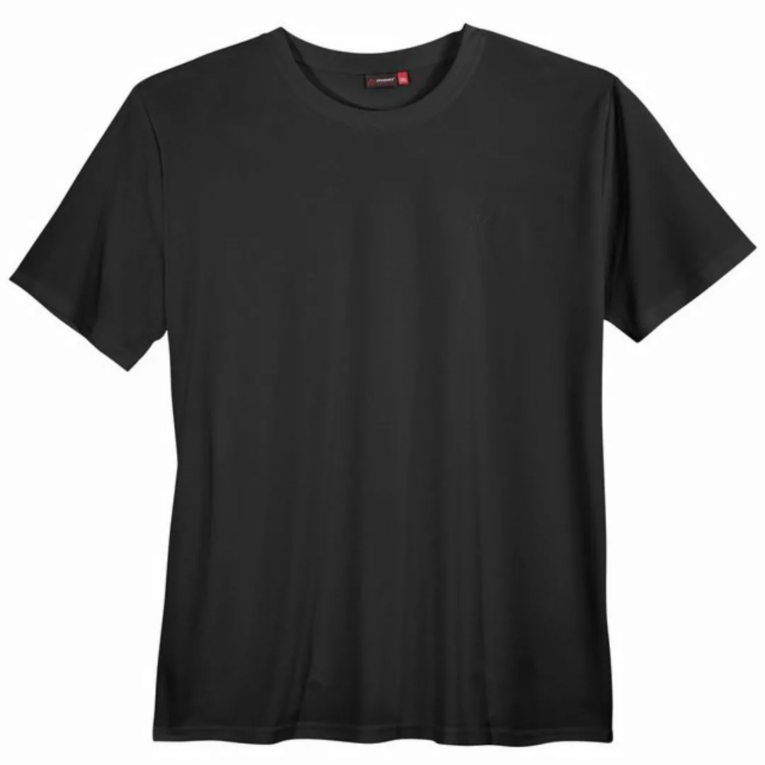Maier Sports Rundhalsshirt Übergrößen Funktions-T-Shirt Maier Sports schwar günstig online kaufen