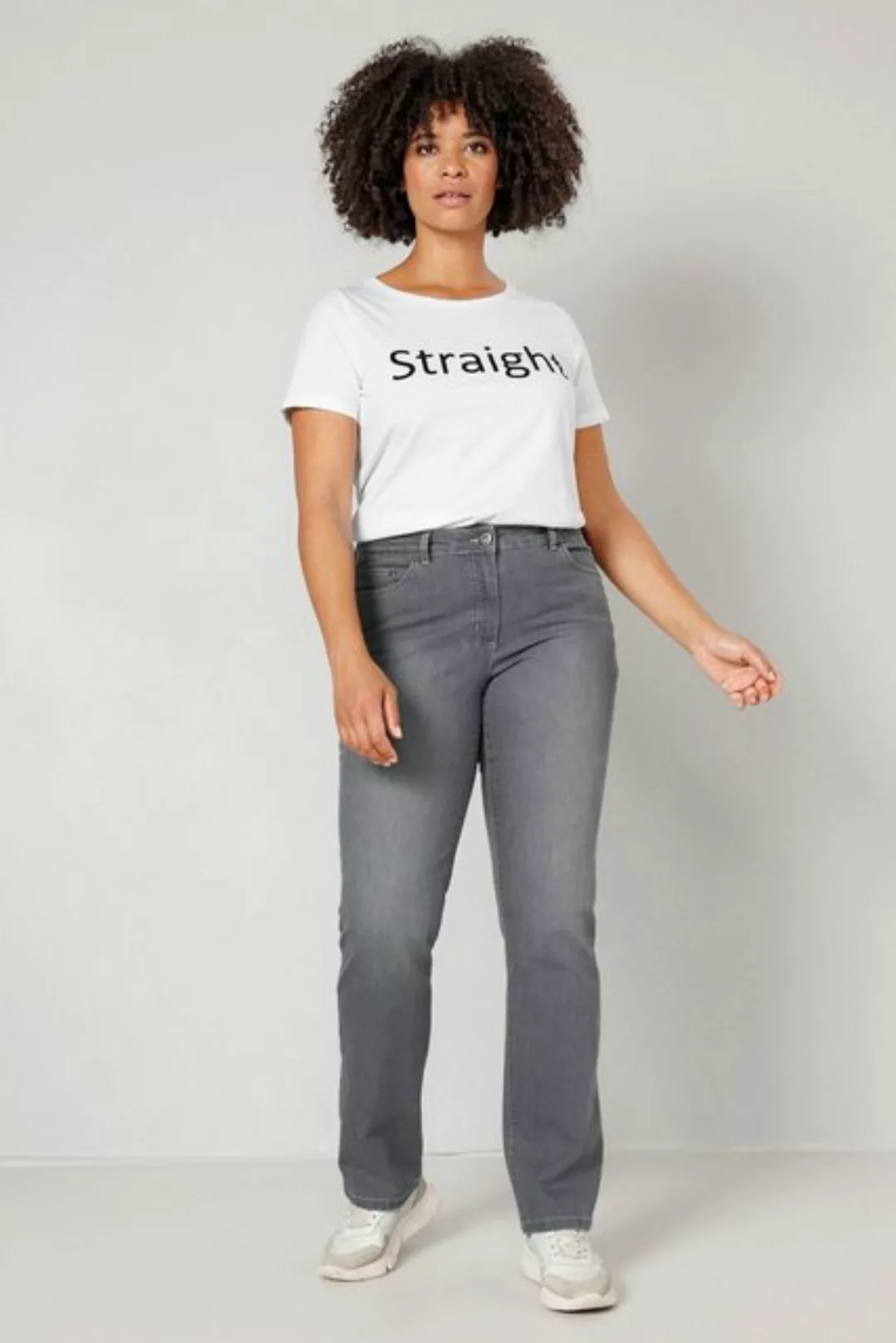 Dollywood Regular-fit-Jeans Jeans Straight Fit 5-Pocket günstig online kaufen