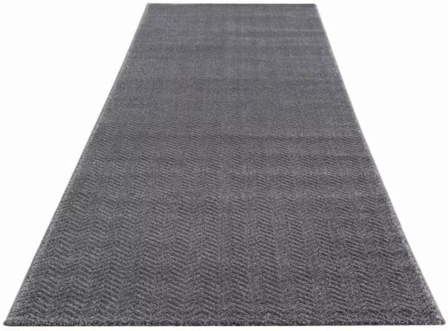 Carpet City Teppich »Friseé-Teppich FANCY805«, rechteckig, 12 mm Höhe, Kurz günstig online kaufen