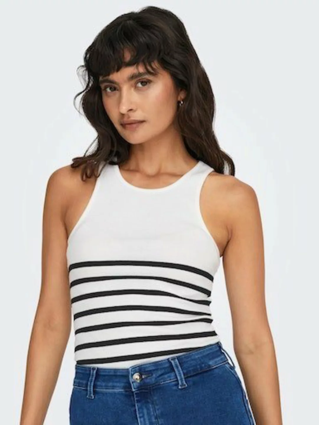 ONLY Tanktop ONLKENYA RIB STRIPE TANK TOP CS JRS günstig online kaufen