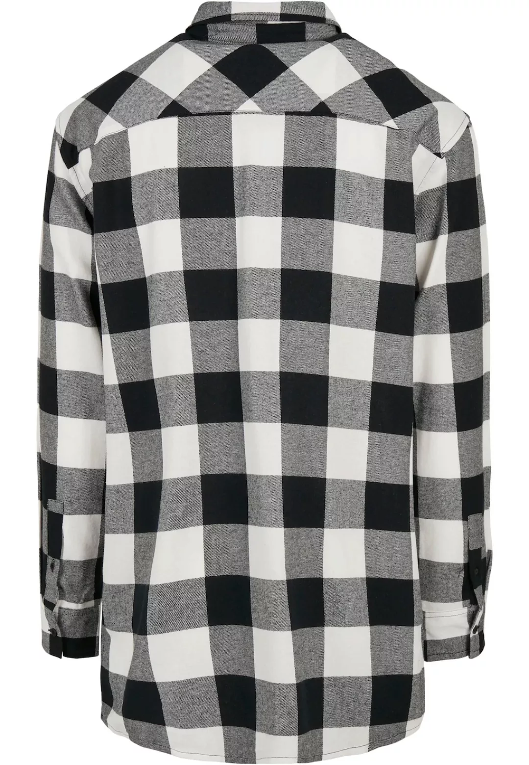 URBAN CLASSICS Langarmhemd "Urban Classics Herren Long Oversized Checked Sh günstig online kaufen