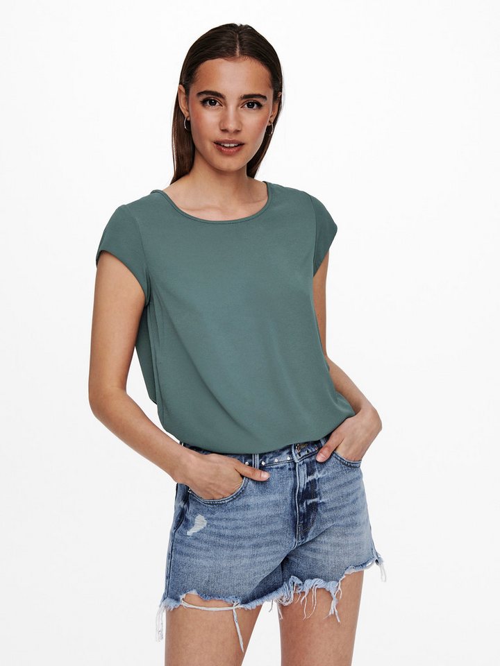 ONLY Kurzarmbluse ONLVIC S/S SOLID TOP NOOS PTM günstig online kaufen