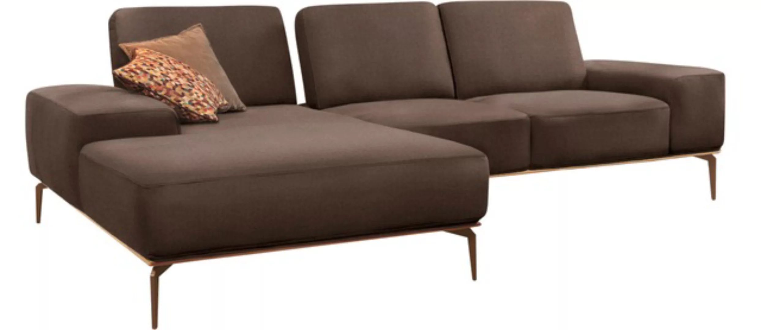 W.SCHILLIG Ecksofa "run, Designsofa mit tollem Sitzkomfort, bequem, L-Form" günstig online kaufen