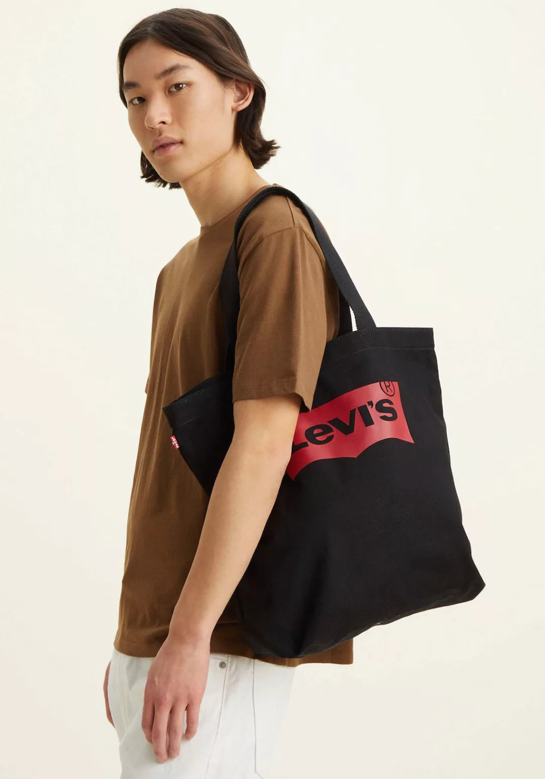 Levis Shopper, mit modischem Logo Druck Handtasche Damen Tasche Damen Henke günstig online kaufen