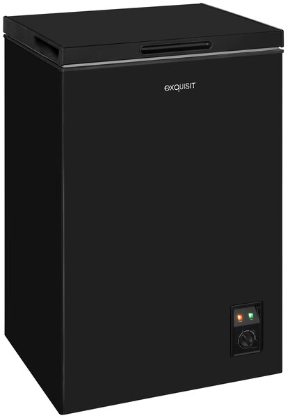 exquisit Gefriertruhe »GT100-050E schwarz«, 83,5 cm hoch, 54,5 cm breit günstig online kaufen