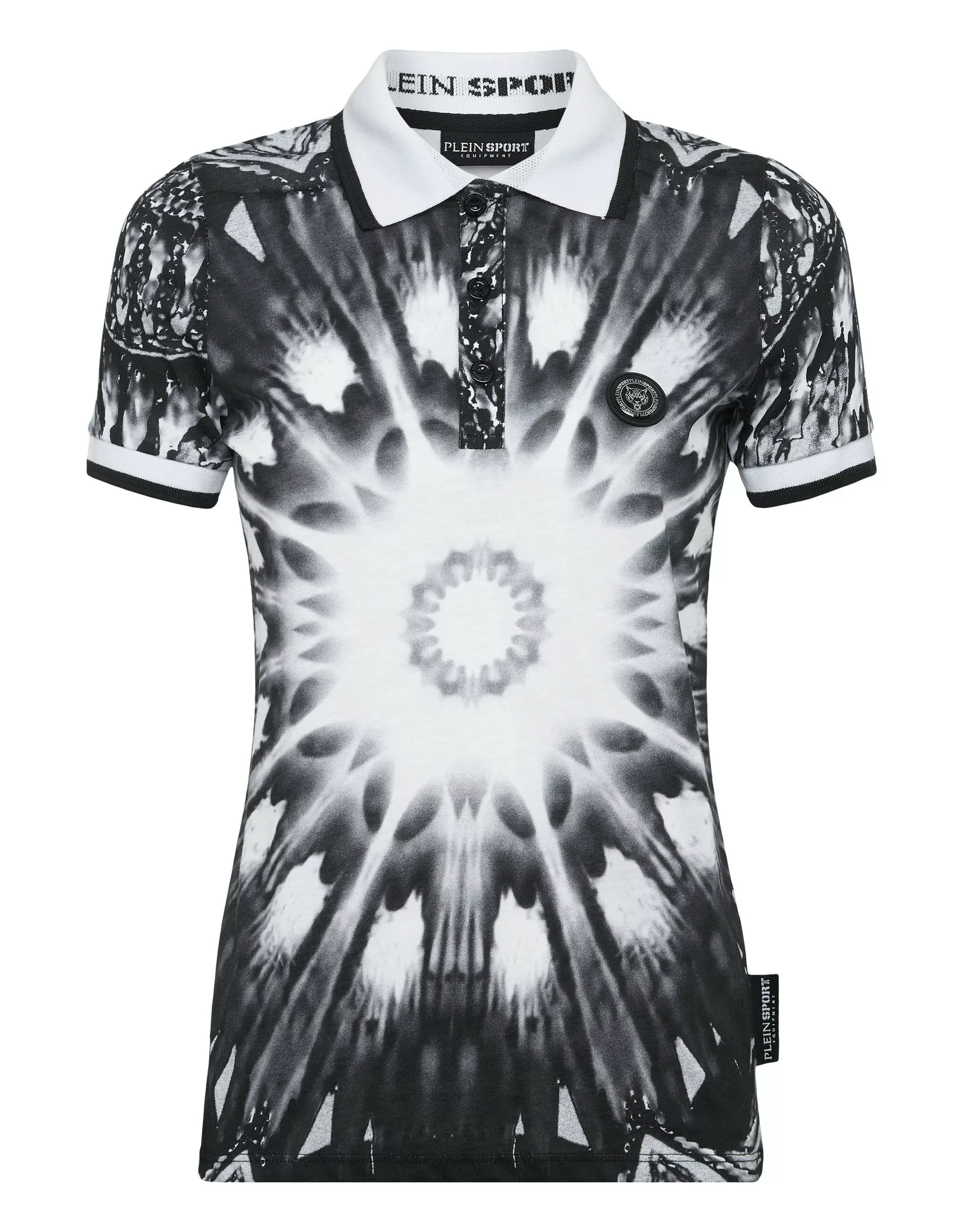 PLEIN SPORT Poloshirt "Optical Flower" günstig online kaufen