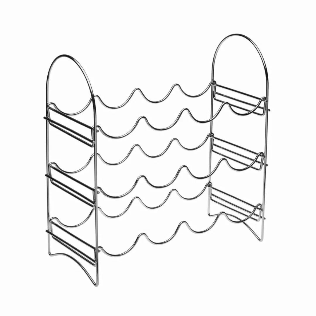 Flaschenregal Versa Metall Stahl (17 X 40 X 39 C) günstig online kaufen