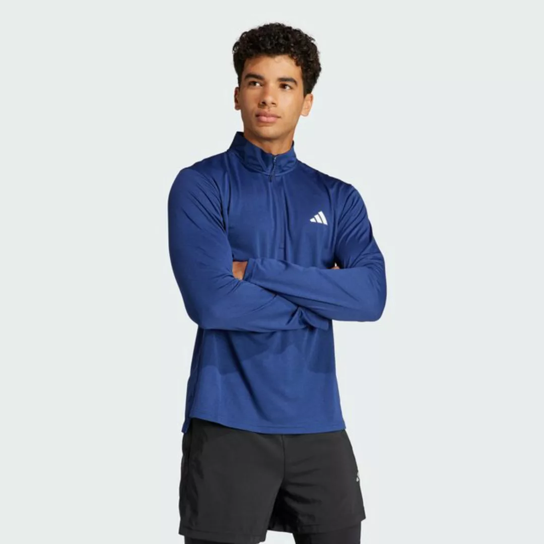 adidas Performance Sweatshirt TRAIN ESSENTIALS TRAINING 1/4-ZIP LONGSLEEVE günstig online kaufen