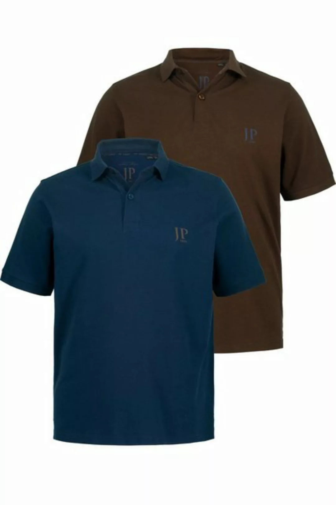 JP1880 Poloshirt JP 1880 Poloshirts Basic 2er-Pack Piqué (2-tlg) günstig online kaufen