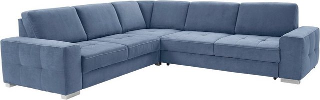 sit&more Ecksofa "Santorini L-Form", mit Federkern und Sitztiefenverstellun günstig online kaufen