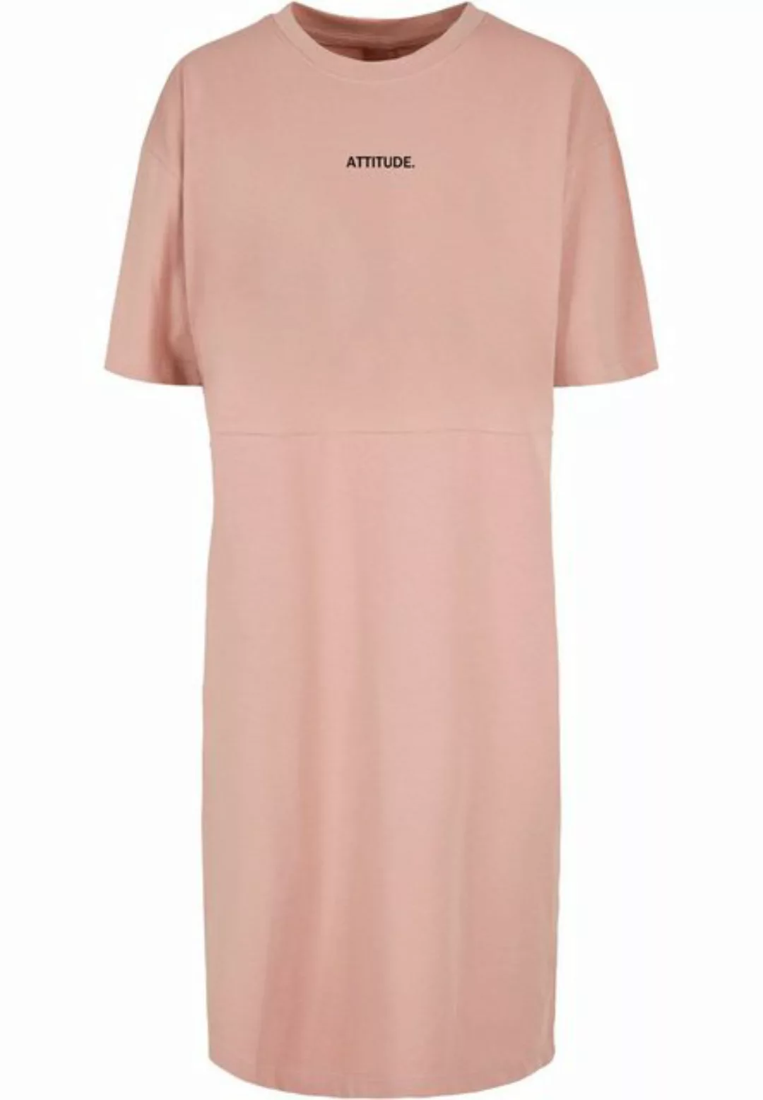 Merchcode Stillkleid "Damen Ladies Attitude Oversized Slit Tee Dress", (1 t günstig online kaufen